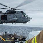 Sea King helicopter in top form