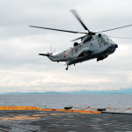 Researchers develop system for safe Sea King landings