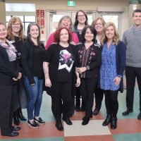 Kerry Vance, wife of Chief of the Defence Staff General Jonathan Vance, meets with members of the Esquimalt Military Family Resource Centre at the Colwood Pacific Activity Centre on Nov. 23. Photo by Peter Mallett, Lookout