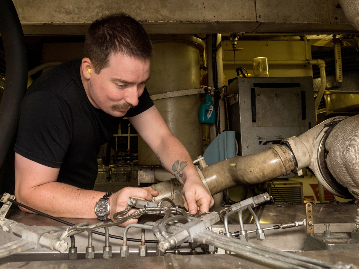 Sailor Profile LS Thomas LeBlanc, Marine Technician Pacific Navy News