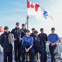 Cadets earn sea legs in HMCS Calgary