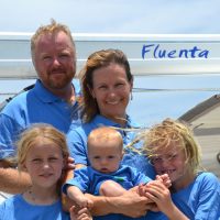 LCol (Retired) Max Shaw, Maj (Retired) Elizabeth Brown-Shaw, and their children Victoria, Benjamin and Johnathan.