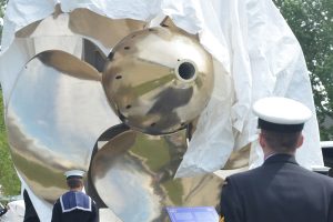 HMCS Huron Screw Monument