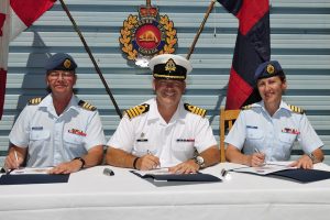 Shelley Lipke, Lookout BCE change of command 113, BCE Change of Command