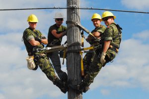 Photo by Shawn O'Hara, Lookout Cpl Joel Merrifield