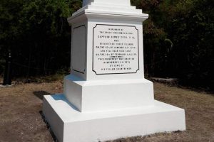 Captain Cook Monument in Kealakekua Bay, Hawaii