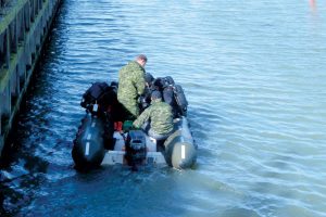 CF divers conduct harbour clearance ops in Ebeltoft, Denmark