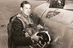 RCAF Flight Lieutenant Larry Spurr