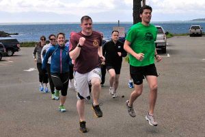 Navy Run clinic trains in dockyard