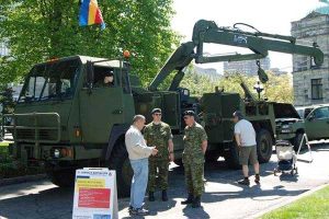 11 Service Company at Victoria Day Parade