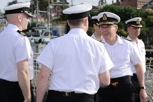 Vice Admiral Maddison, Commander of the Royal Canadian Navy