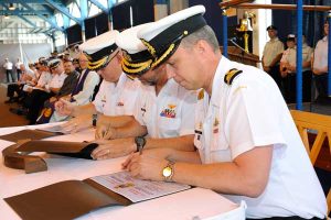 Signing change of command certificates