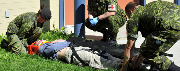 OPERATION NANOOK13 SIMULATED CASUALTY