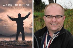 LCol Linford and book Warrior Rising