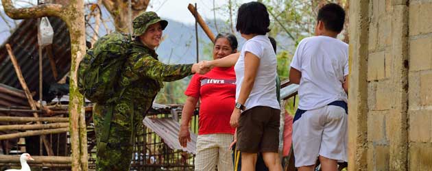 a helping hand in the Philippines