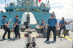 HMCS Regina Juno lip sync