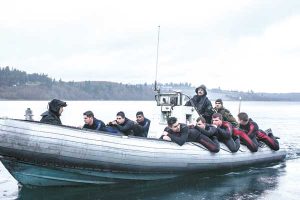 3PPCLI on a RHIB exercise