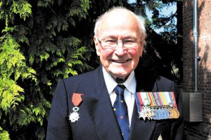 War Veteran Peter Chance added another medal to his collection, the the Ordre national de la Légon d’honneur.