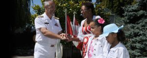 Admirals Garden Party MARPAC RAdm Bill Truelove