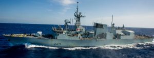 HMCS Regina is expected home in mid-September. 