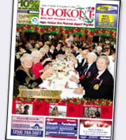 Lookout newspaper cover issue 50, 2014