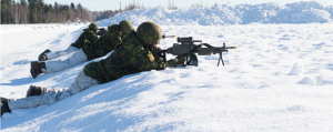 at the ranges during the winter