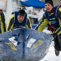 ice canoe race