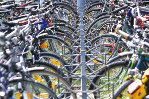 Smoking huts gone, bike shelters in