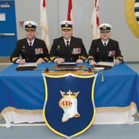 HMCS Protecteur changes leadership one last time