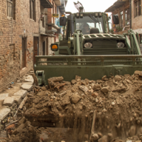 Clearing the road