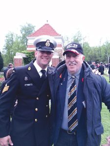 holland honours sailor