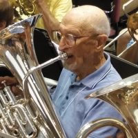 Original Naden Band member pipes in at anniversary concert