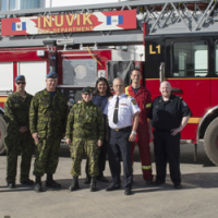 Arctic Fire Station Visit