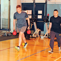 Fitness instructors lead new training regime