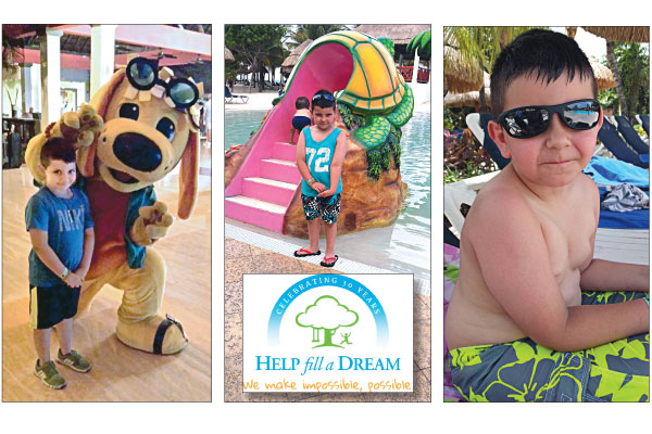 Photos from the June 2014, Help Fill A Dream Foundation contribution. Matteo Salehi, whose father is in the Mexican Navy, went for a trip to Mexico with his family.