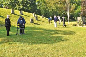 The Battle of the Atlantic memorial receives a constant flow of visitors. Many are veterans with mobility issues which makes access difficult or limited.