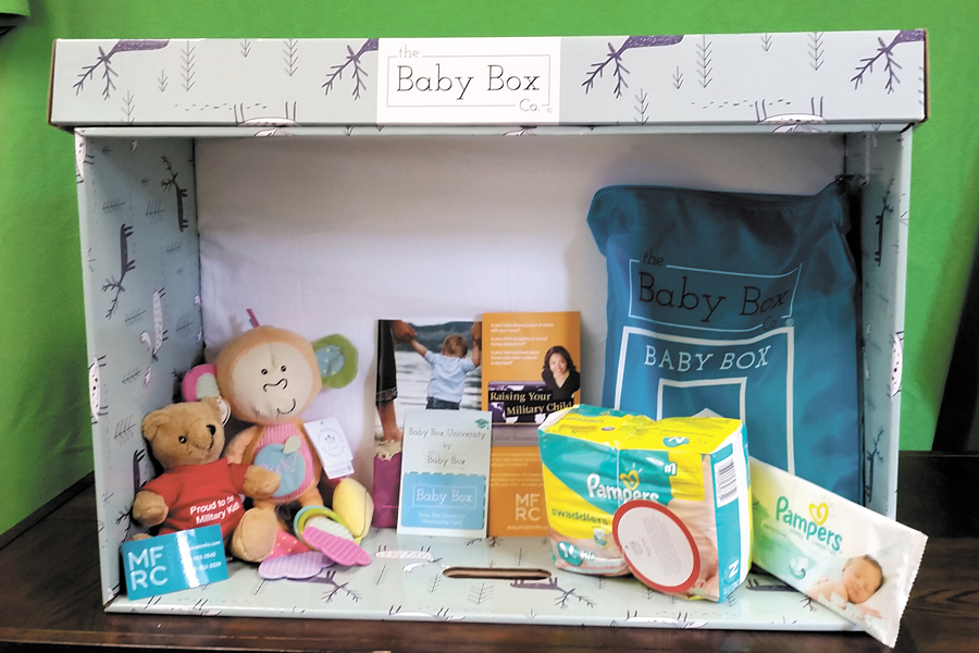 Special baby box available to families