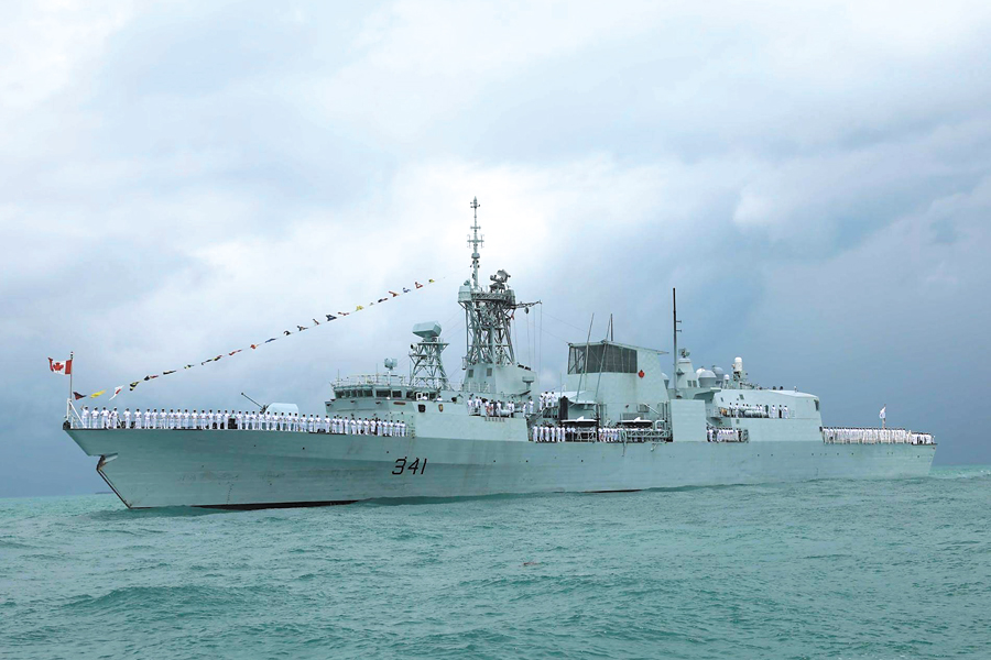 HMCS Ottawa joins multi-ship exercise