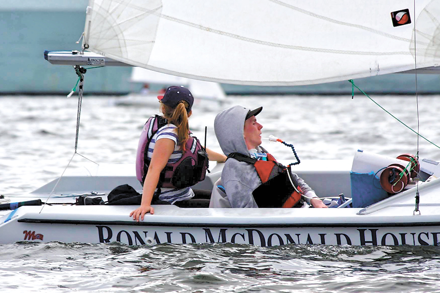 Trevor Ashwell competes in the Mobility Cup, a regatta hosting competitors from all across Canada and the United States. This regatta was hosted in Victoria in 2015, and Montreal, QC, in 2016.