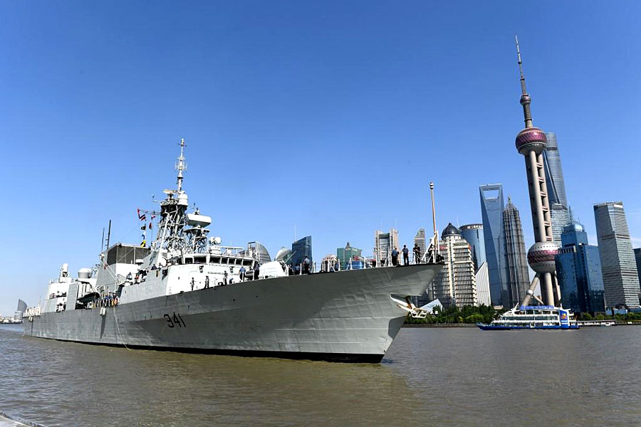 HMCS Ottawa visits Shanghai
