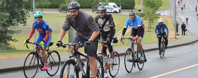 Navy Bike Ride in Esquimalt