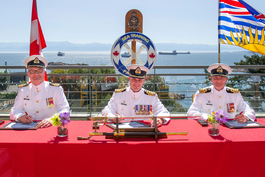 Sea Training Change of Command