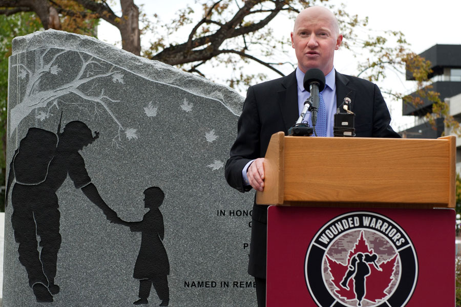 Scott Maxwell – Executive Director, Wounded Warriors Canada. Credit: John's Photography