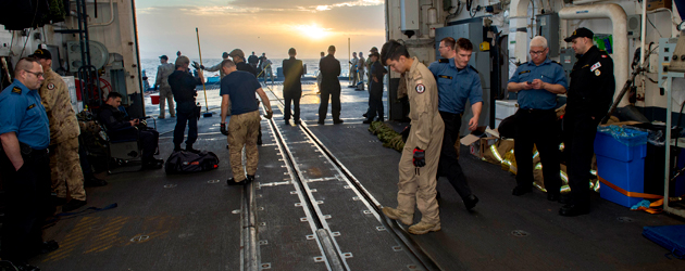 Photo by Cpl J.W.S. Houck – HMCS Charlottetown