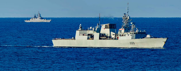 Photo by Cpl J.W.S. Houck – HMCS Charlottetown