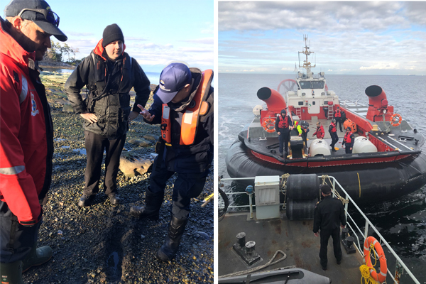 HMCS Calgary Spill Response