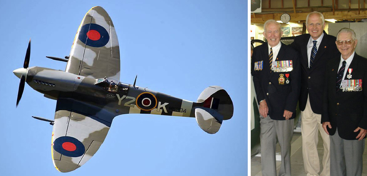 Spitfire Y2-K returns to Comox