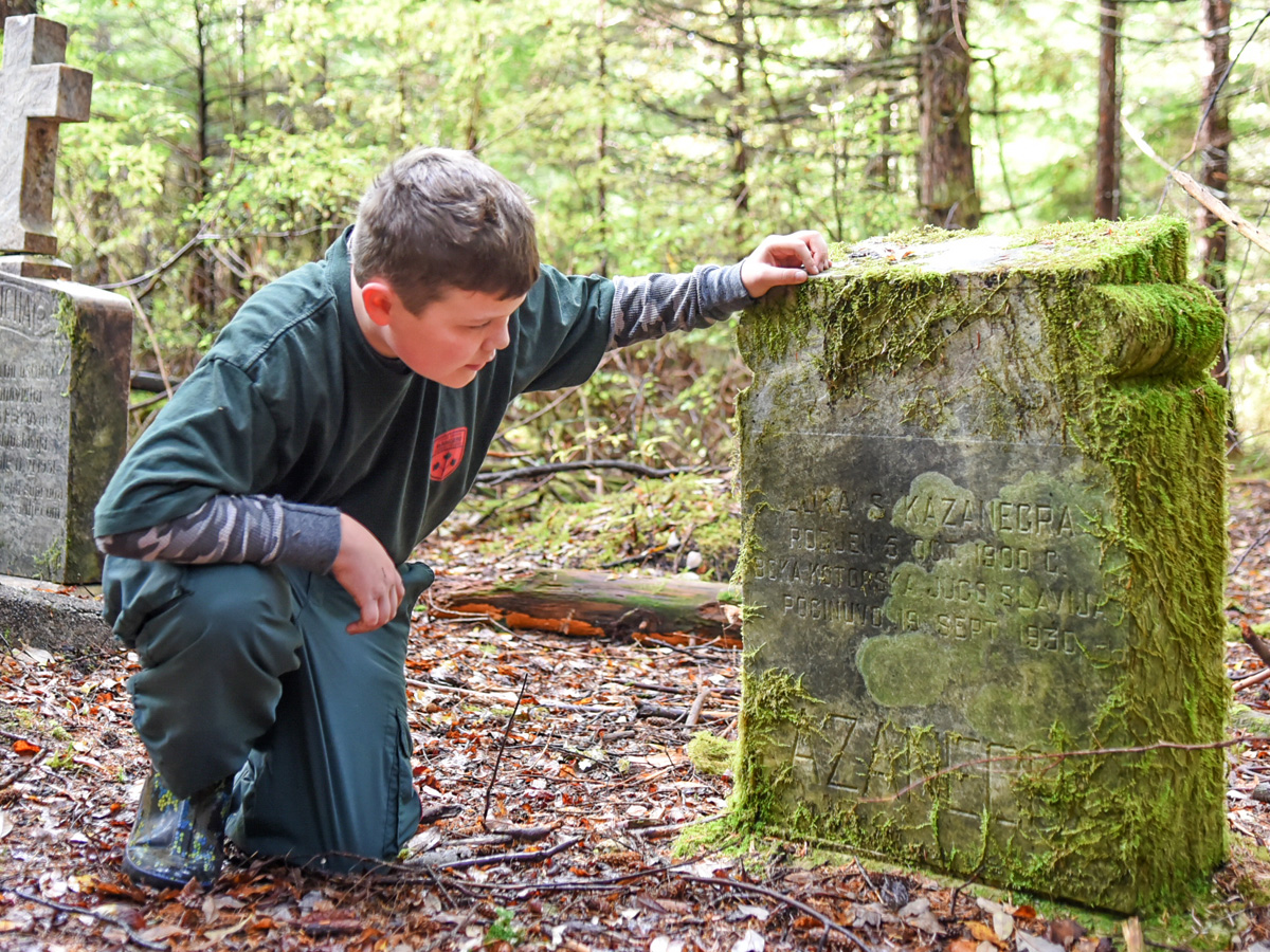 Spirit Box Boot Camp  Stories in the Cemetery