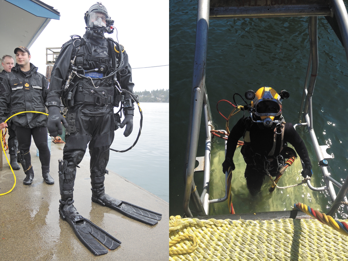 Kirby Morgan Helmet Introductory Dive. Germany - june 2016 