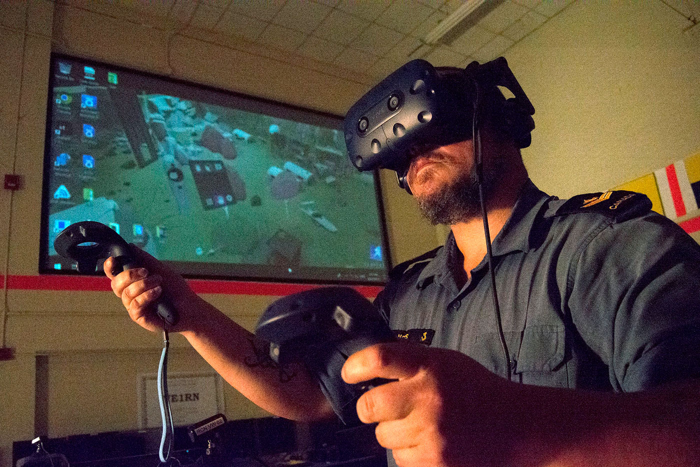 NTDC(A) has several virtual reality simulators that are valuable in delivering training. 